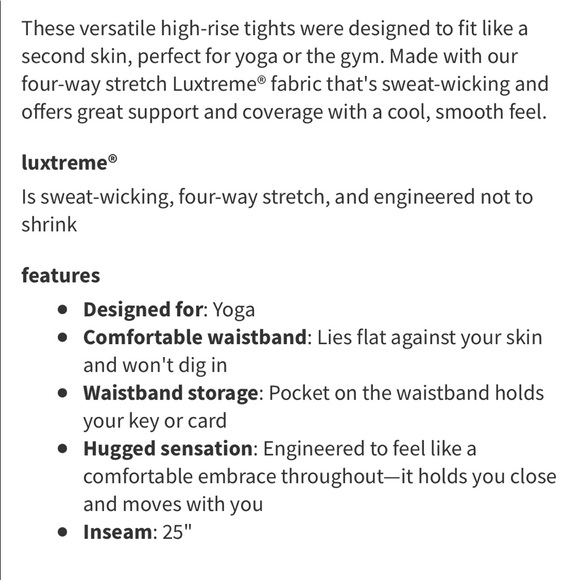 Lululemon Wunder Under Hi-rise 7/8 tight - Picture 6 of 6